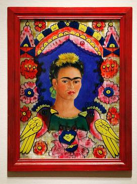 The Frame Frida Kahlo painting
