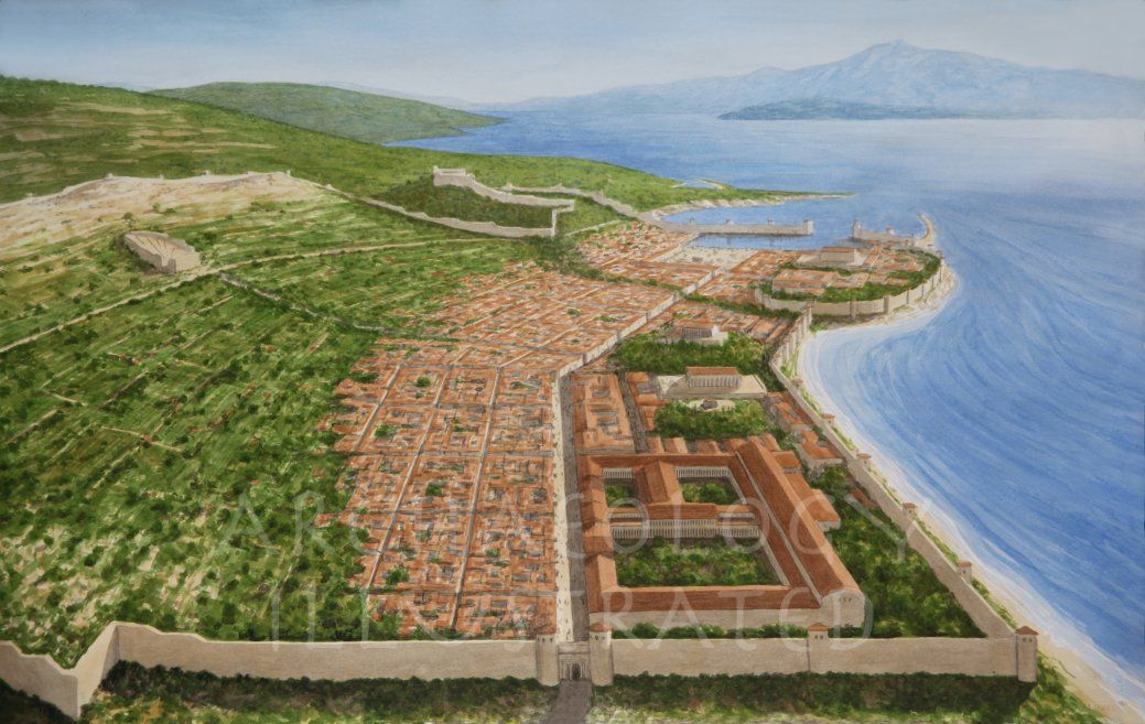 Το μεγαλύτερο λιμάνι της αρχαιότητας ήταν στη Σάμο. Τὸ χῶμα ἐν θαλάσσης