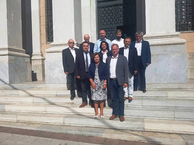 Η Περιφερειάρχης Β. Αιγαίου σε συνάντηση με τον Έπαρχο Μεκλεμβούργου