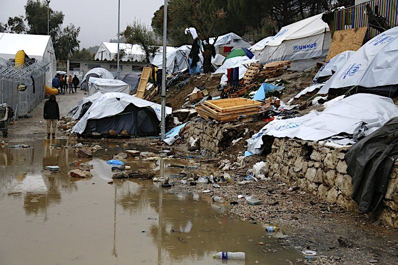 Το βασανιστήριο του πάγου για τους πρόσφυγες