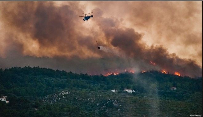 Το χρονικό της πυρκαγιάς της 8ης και 9ης Σεπτεμβρίου στη Σάμο