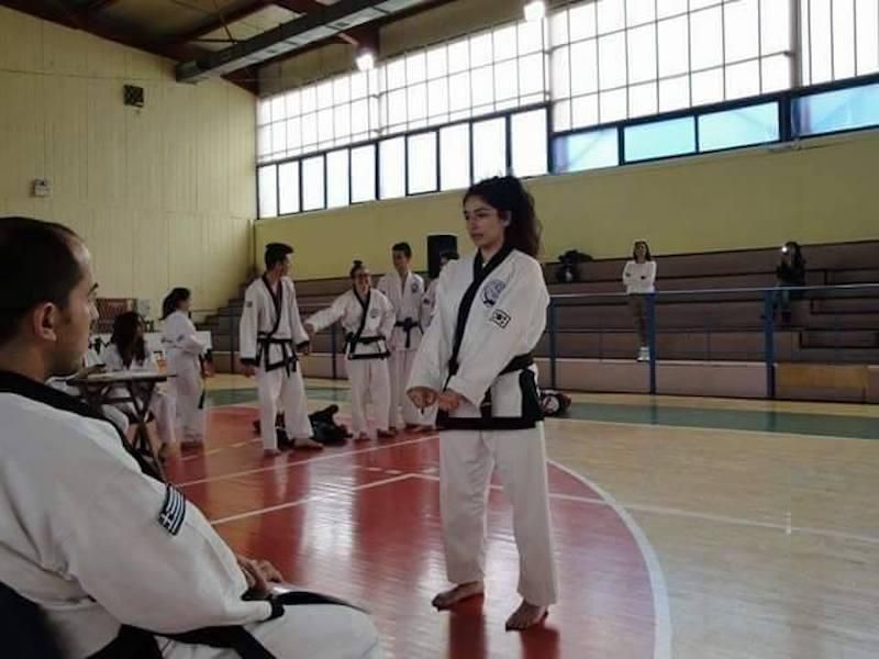 Η Σαμιώτισσα που λατρεύει το Tang Soo Do